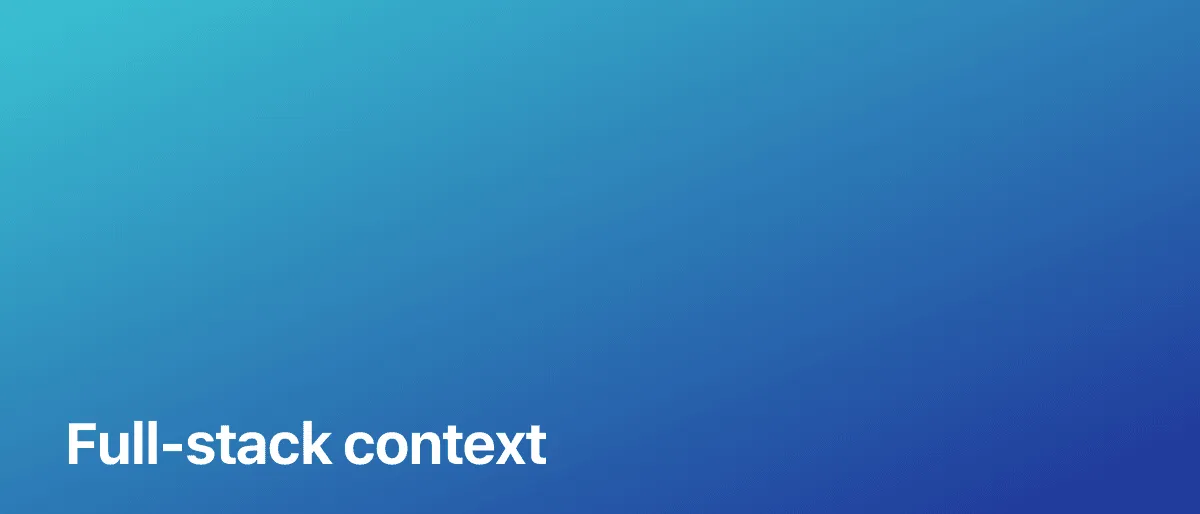 Full-stack context engineering cover